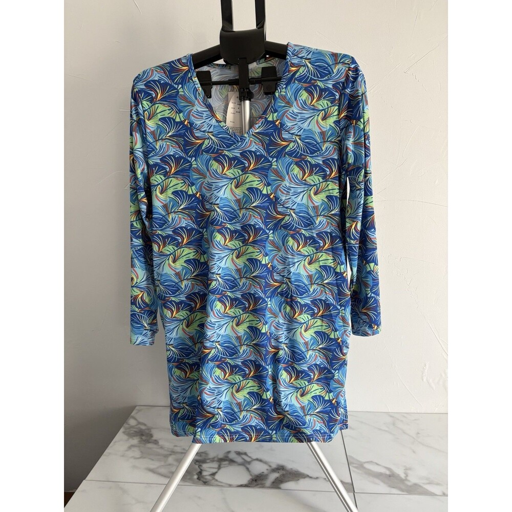 NWT Sunny Oceans Beach Cover Up UPF 50 Women Size Medium